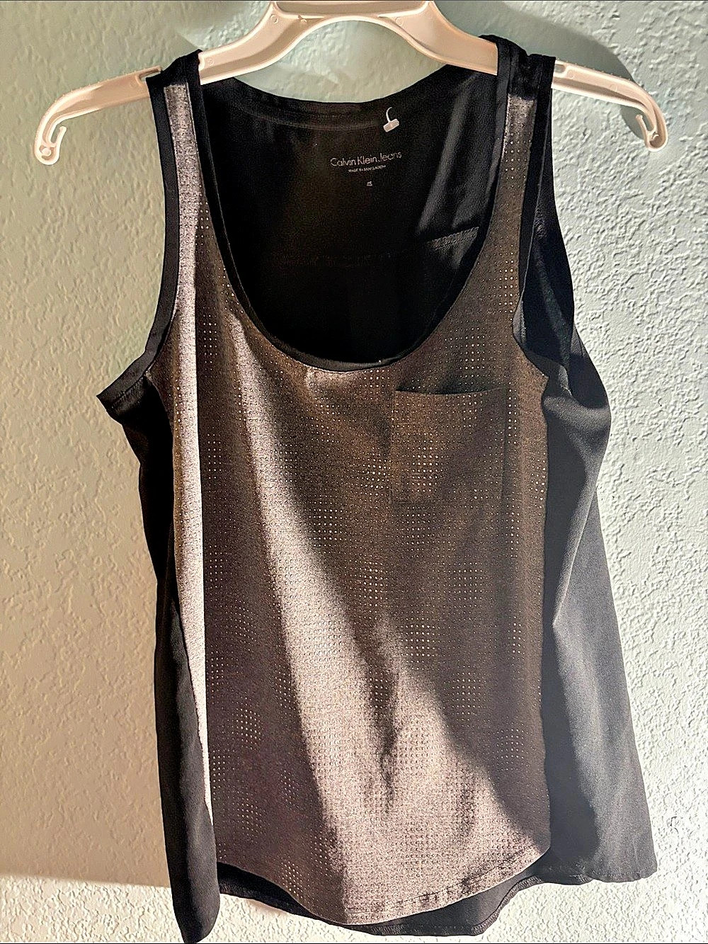 Calvin Klein Jeans Tank Top in Black Size XS Like New